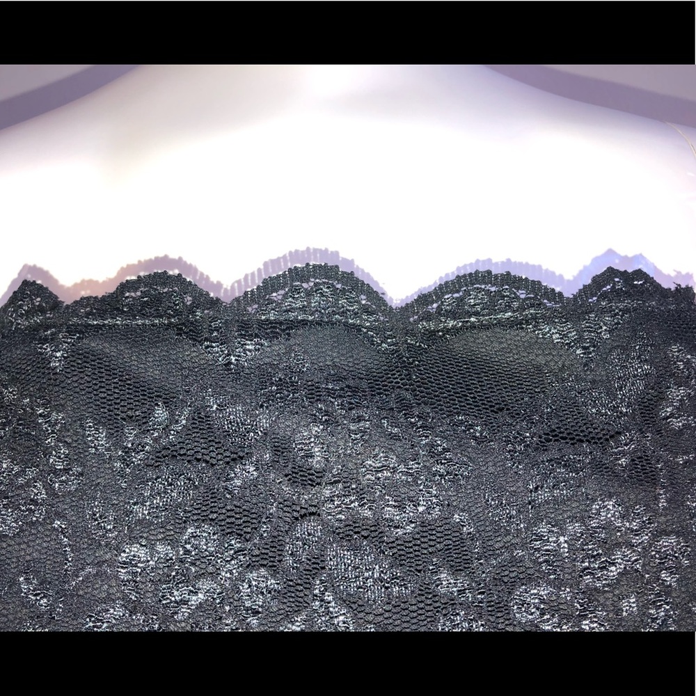 Midi Black Lace Dress - Picture 5 of 8
